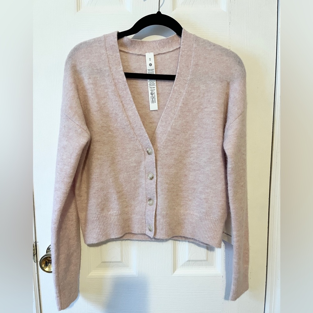 Lululemon Alpaca Wool-Blend Cardigan Sweater（with tag）